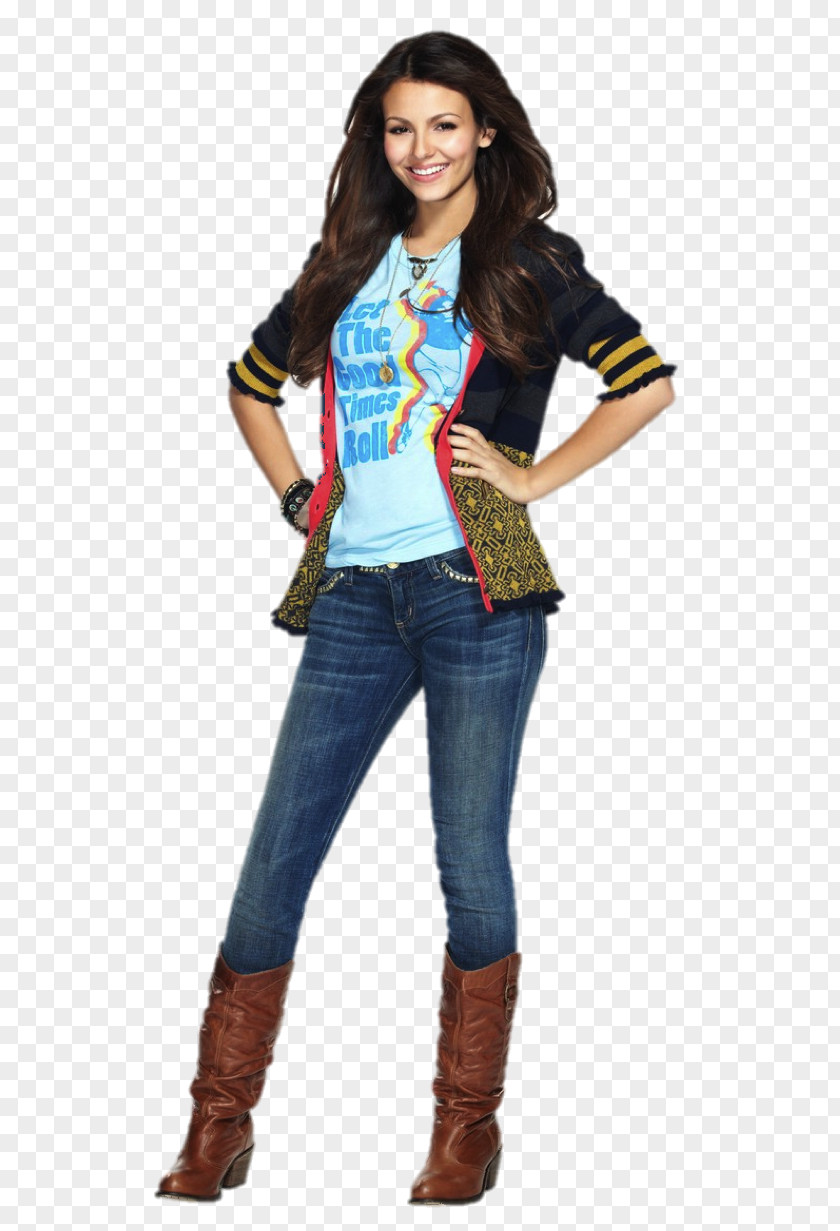 Tori Vega Victoria Justice T-shirt Jeans Clothing Casual PNG