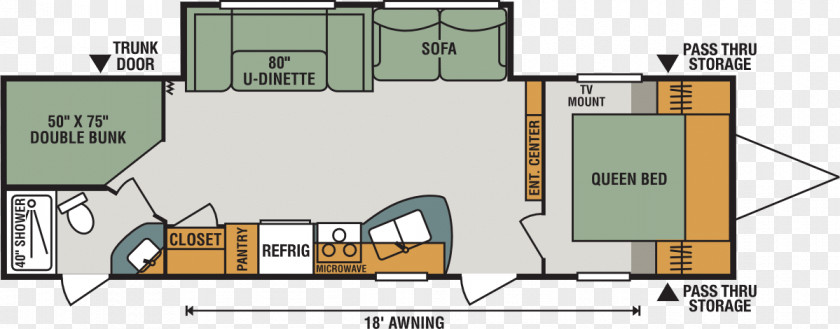 Traveling Plan Caravan Campervans Floor Trailer House PNG