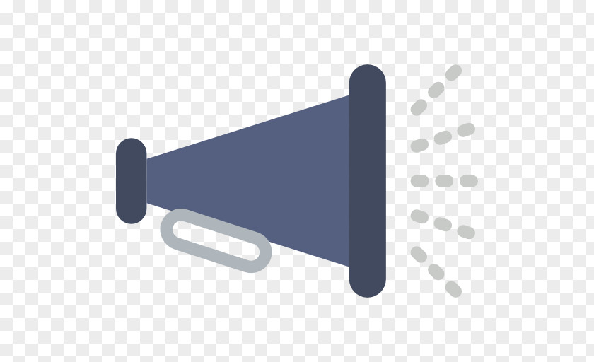 Cartoon Megaphone Loudspeaker Icon PNG