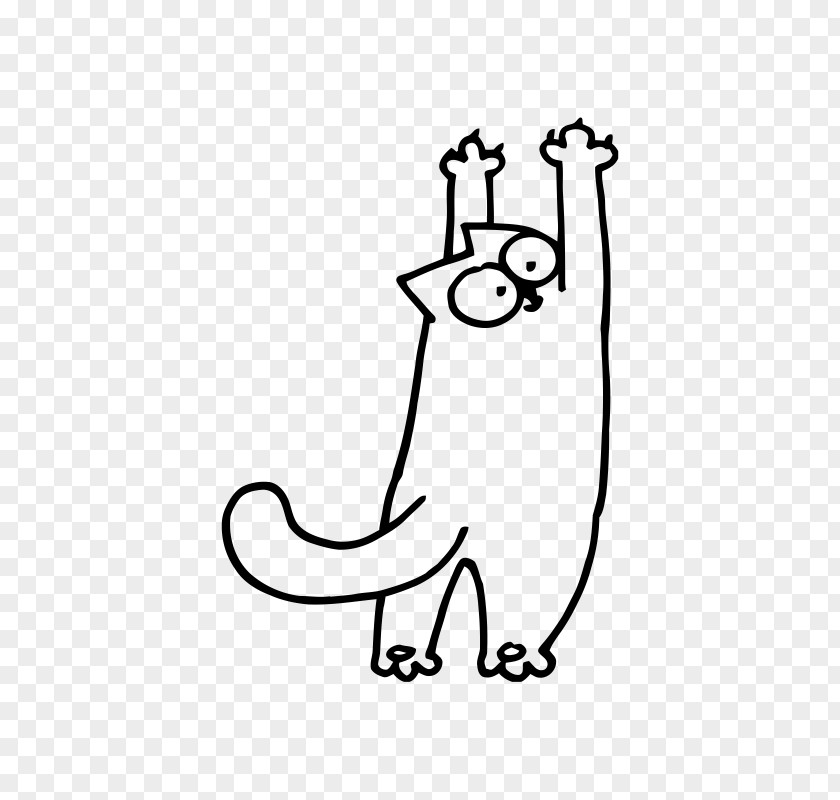 Cat Decal Bumper Sticker Drawing PNG