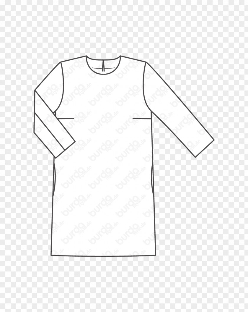 Chiffon Long-sleeved T-shirt Shoulder Collar PNG