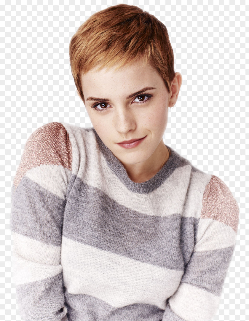 Chloe Grace Moretz Emma Watson Pixie Cut Hairstyle Short Hair PNG