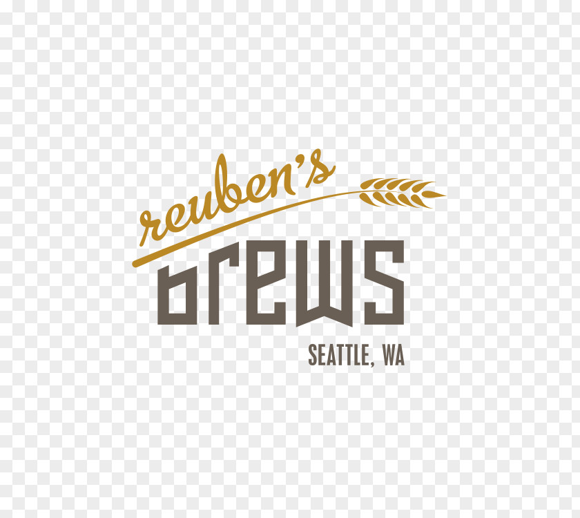 Design Logo Reuben's Brews Brand PNG