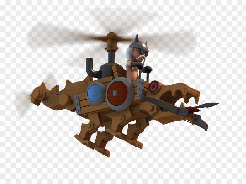 Helicopter Rotor Figurine Character Item PNG