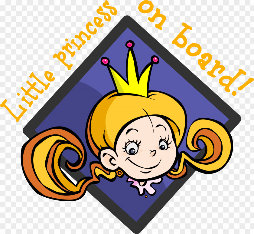 Little Princess Sticker Clip Art PNG