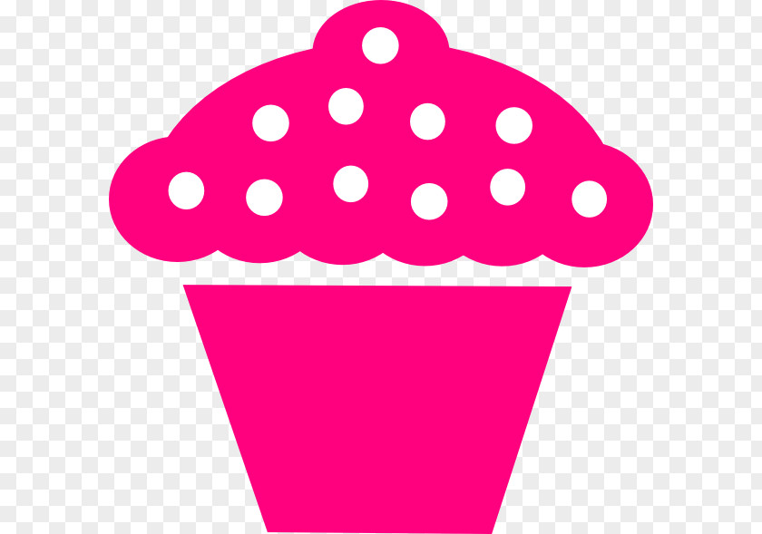 Polka Dot Cupcake Frosting & Icing Muffin Birthday Cake Clip Art PNG