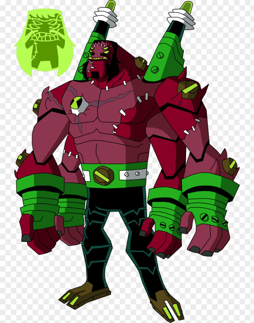 Rath Four Arms Ben 10,000 Cartoon Network Character PNG