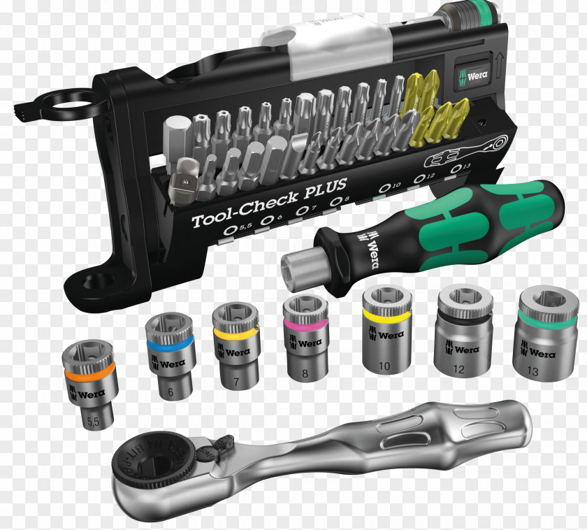 Screwdriver Wera Tools Socket Wrench Ratchet Bit Set 6-piece Impaktor PNG