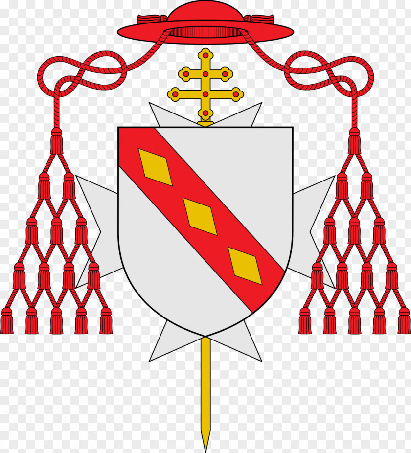 Coat Of Arms Cardinal Ecclesiastical Heraldry Galero Priest PNG