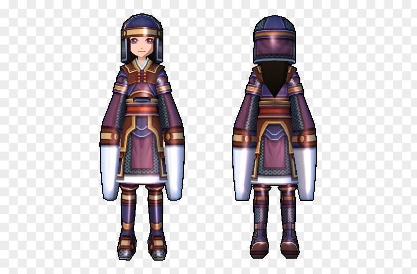 Knight Female Sprite Armour PNG
