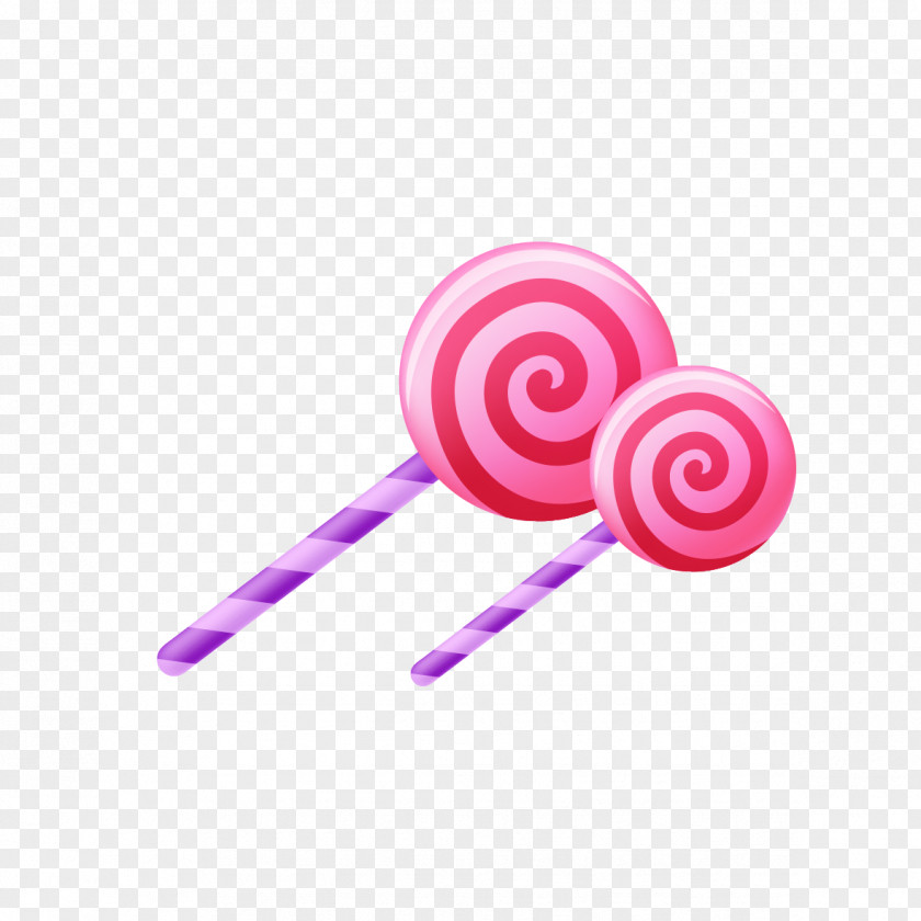 Pink Lollipop Candy PNG