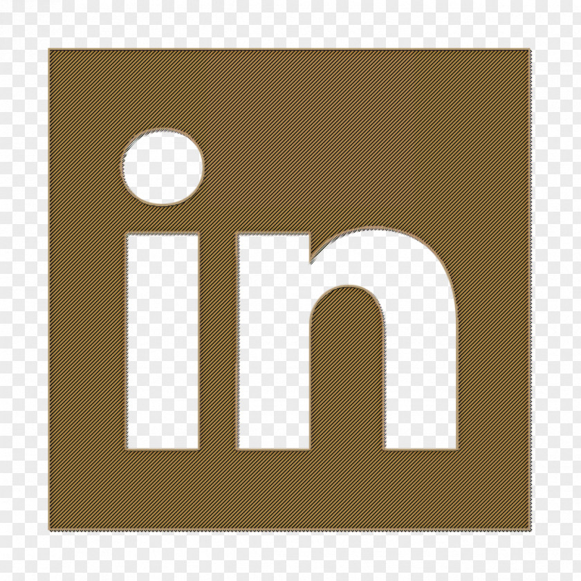Solid Social Media Logos Icon Linkedin PNG