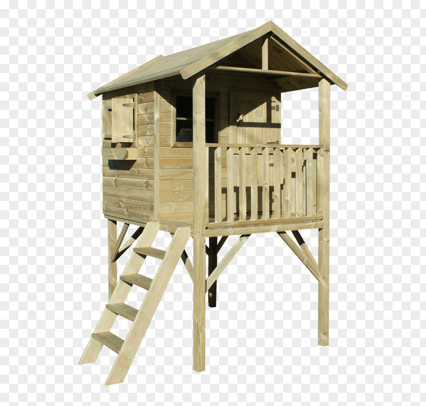 Wood Garden Shed Wendy House Picnic Table PNG