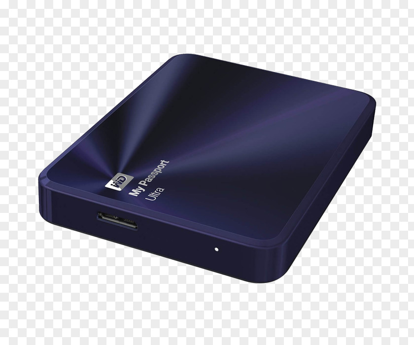 Mobile Hard Disk WD My Passport Ultra Metal HDD Data Storage Western Digital PNG