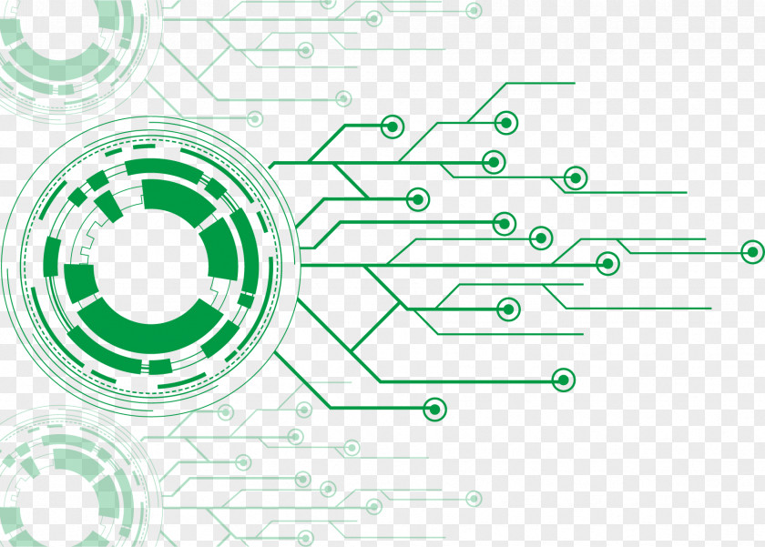 Robot Circuit Board Printed Electronic Computer File PNG