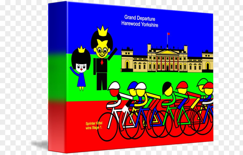 Tour De France 2018 Stages Poster Cartoon Material Recreation PNG