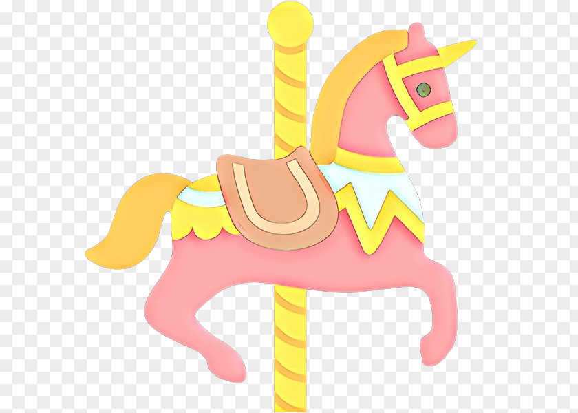 Toy Carousel Giraffe Cartoon PNG