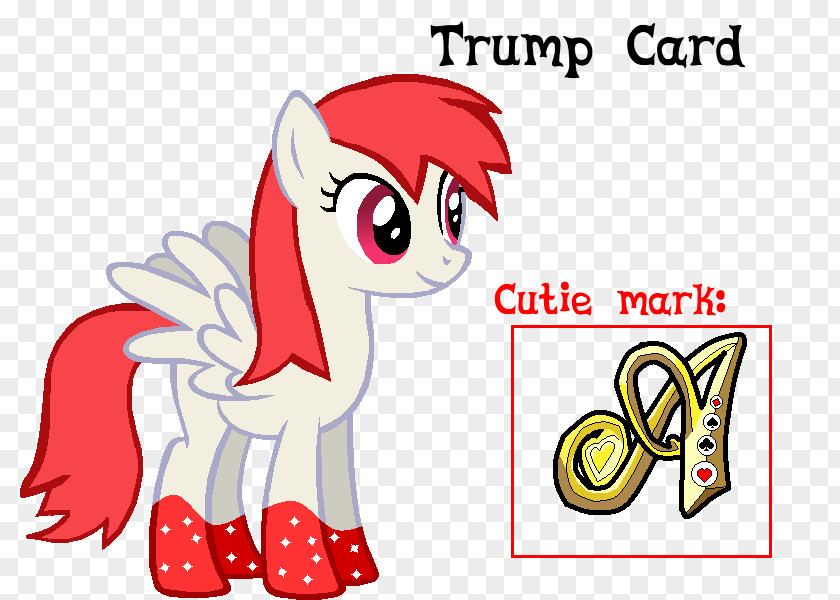 Trump Card Pony Rainbow Dash Horse Fluttershy Clip Art PNG