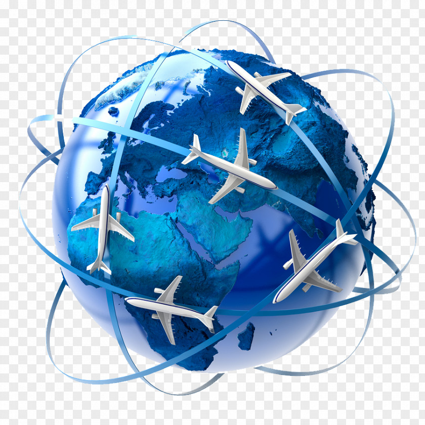 World Wide Web Europe Flight Air Travel Round-the-world Ticket PNG