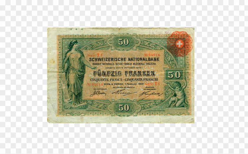 Banknote Switzerland Swiss Franc National Bank PNG