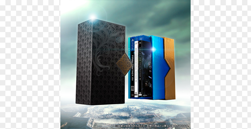Fantasy Title Box Final XV VII PlayStation 4 Video Games 3 PNG