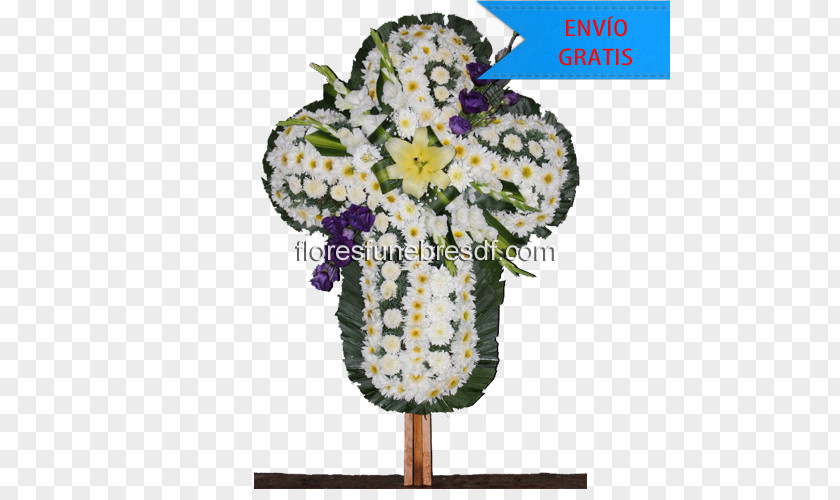 Flower Cut Flowers Funeral Wreath Artificial PNG