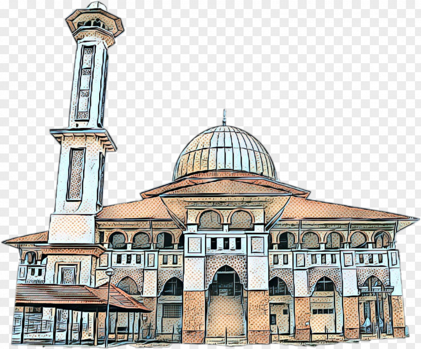 Mission Shrine Mosque Background PNG