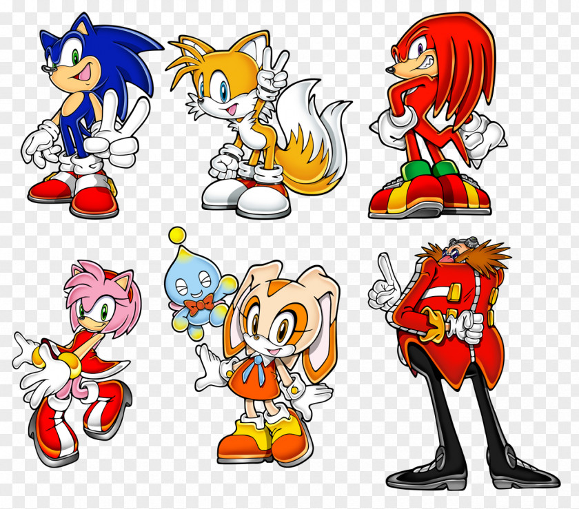 Sonic Advance Artwork 2 The Hedgehog Amy Rose Tails PNG