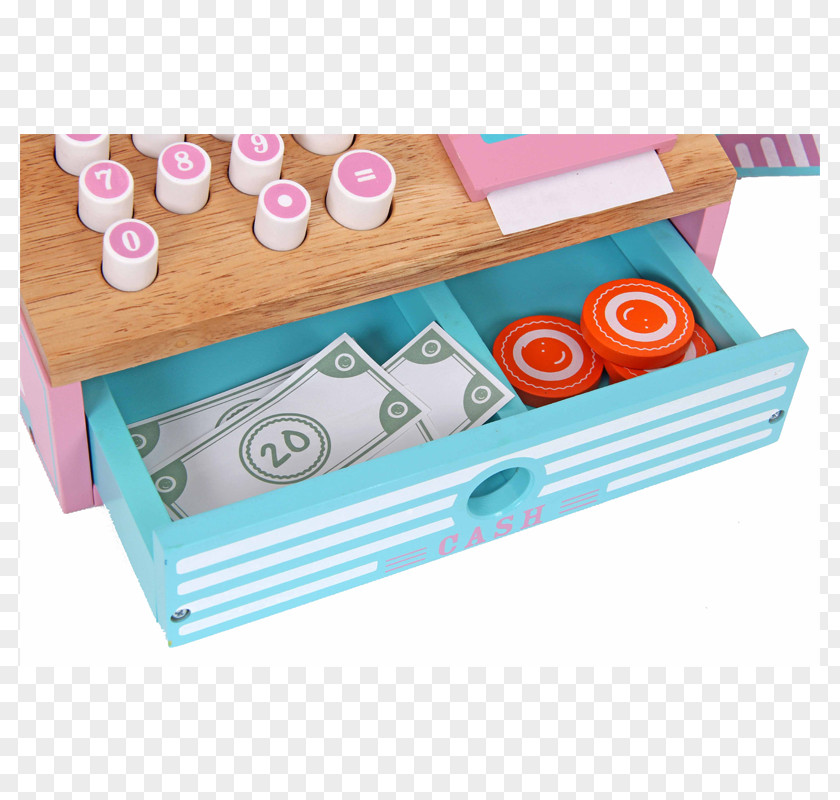 Toy Cash Register Box Crate Lumber PNG