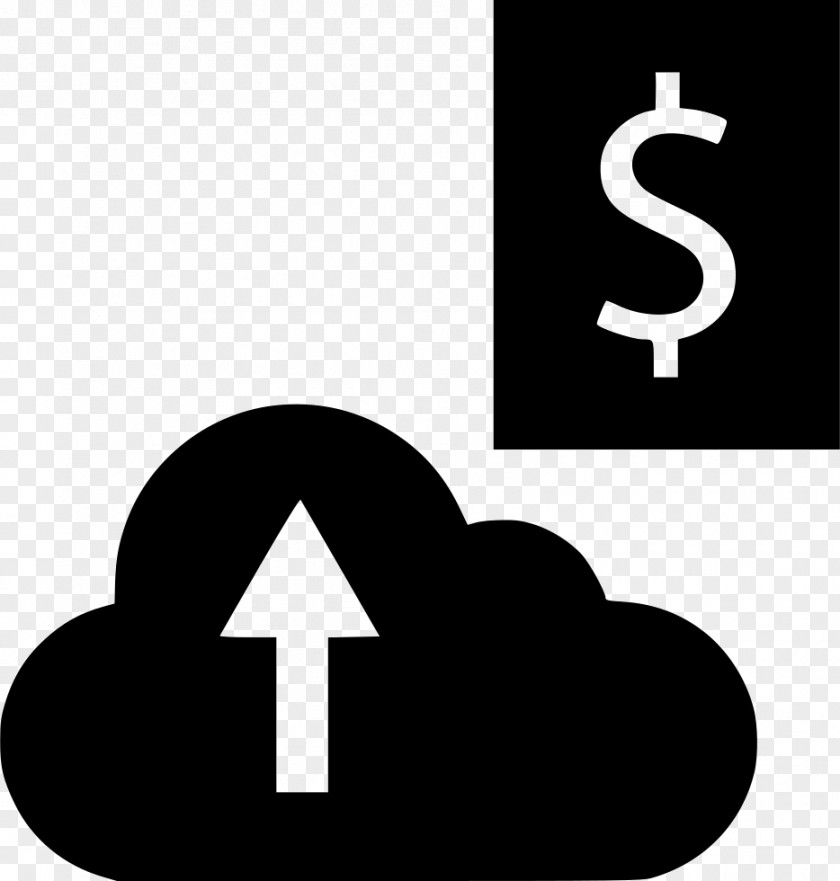 Up Arrow With Cloud Sign Logo Brand Font Product Design PNG