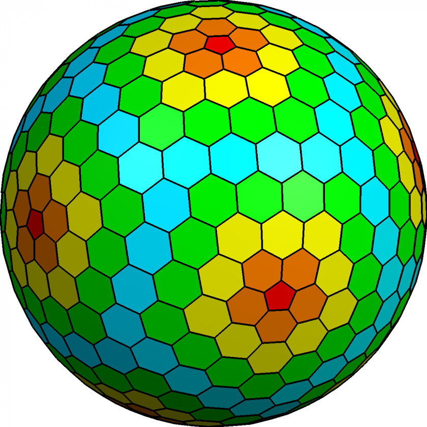 Bill Goldberg Polyhedron Sphere Konvex Polyeder Pentagon PNG