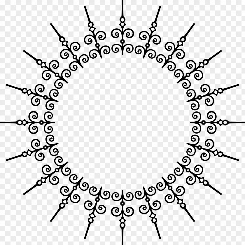 Decorate Round And Clip Art PNG