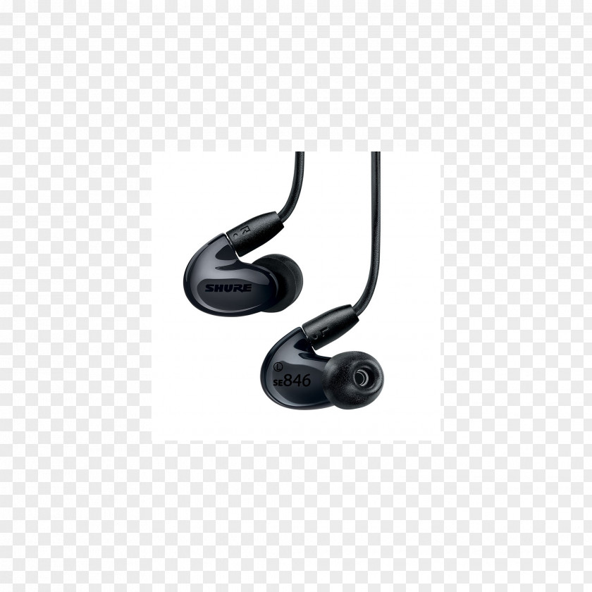 Headphones Shure SE846 SE215 Écouteur PNG