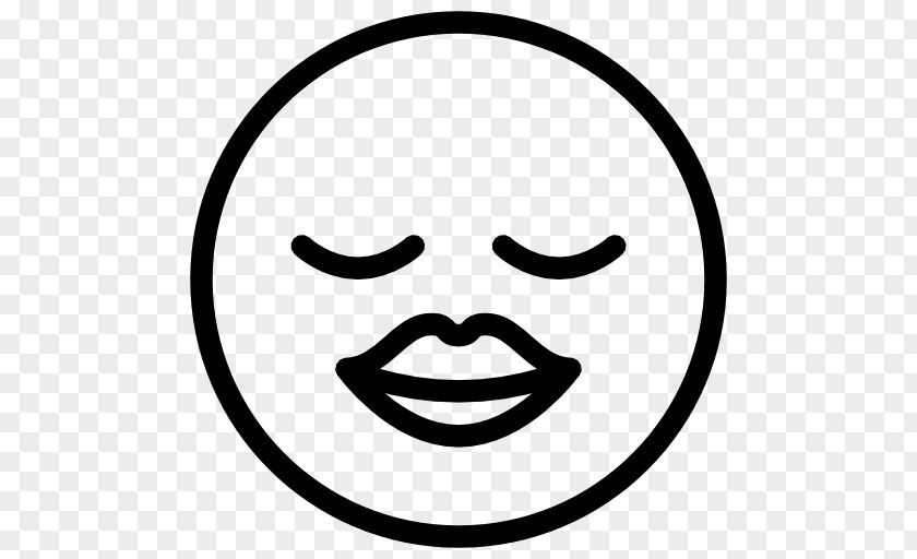 Kiss Smiley Coloring Book Wink PNG