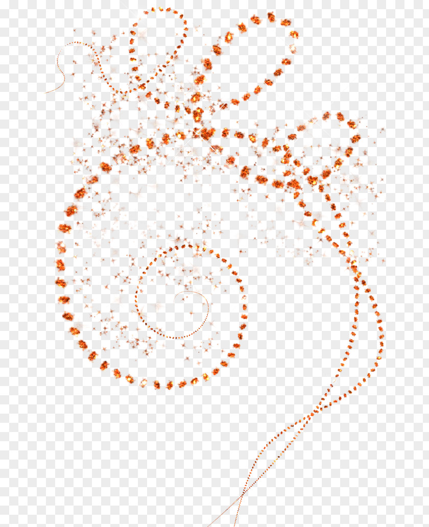 Orange Necklace Symbol PNG