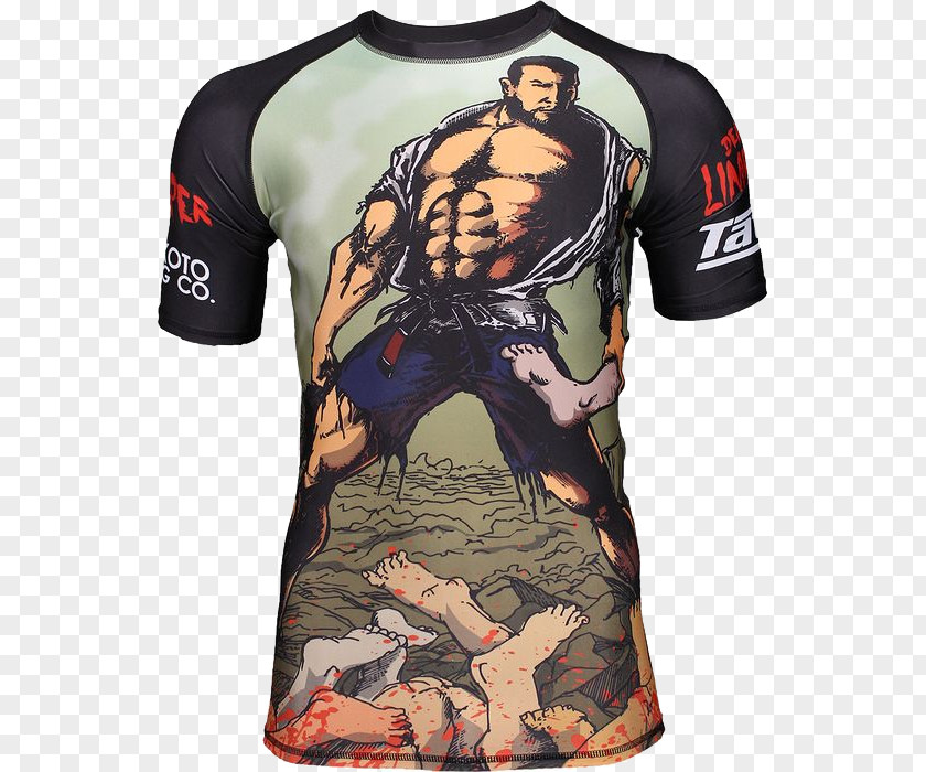 T-shirt Rash Guard Shorts Jujutsu Kompresivna Garderoba PNG