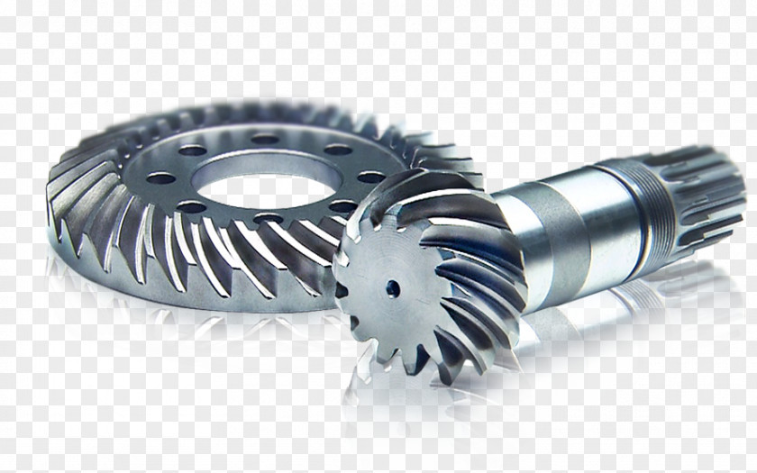 Bevel Gear Axle Machining Clutch PNG