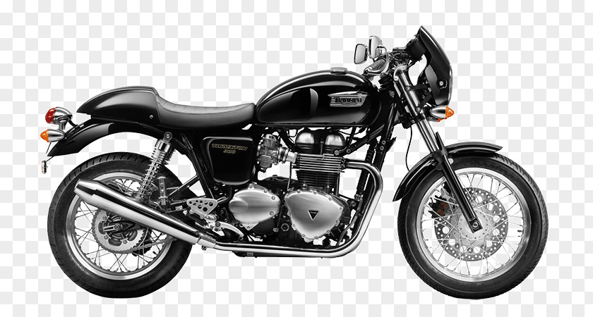 Motorcycle Triumph Motorcycles Ltd Thruxton 1200 Café Racer PNG