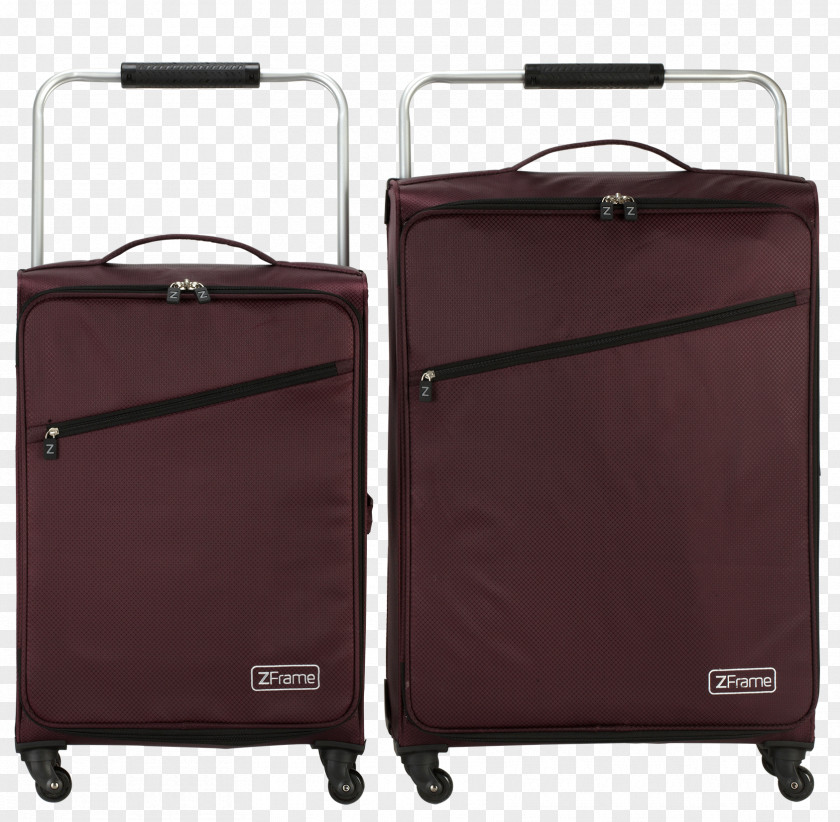 Pink Suitcase Hand Luggage Baggage Travel Trolley PNG