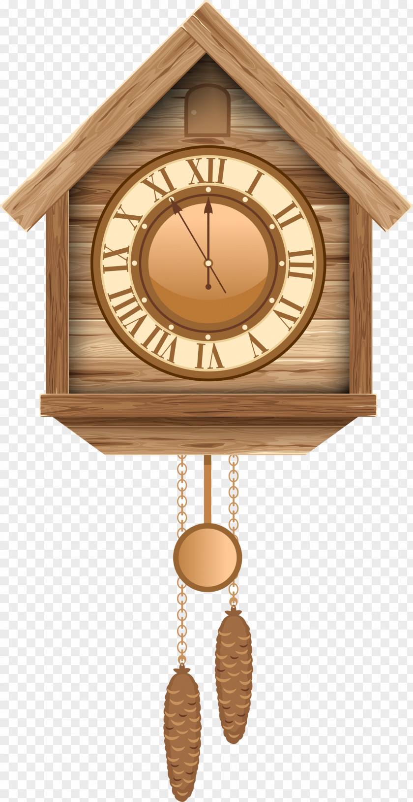 Pocket Cuckoo Clock Floor & Grandfather Clocks Alarm Clip Art PNG