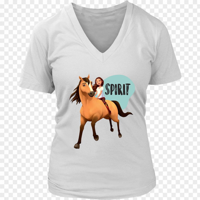 Spirit Horse T-shirt Hoodie Clothing Neckline PNG