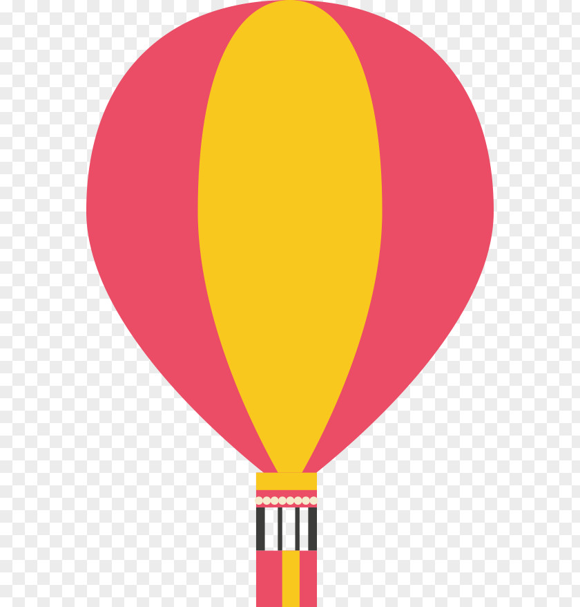 Vector Hot Air Balloon PNG