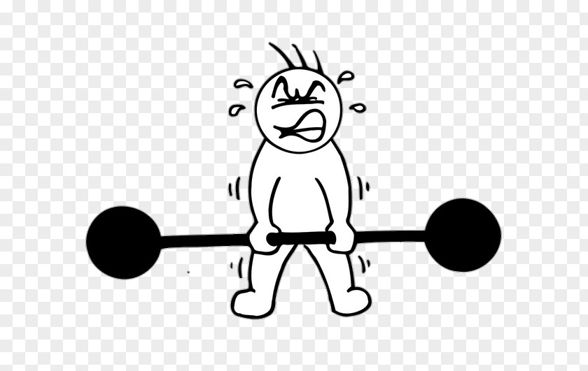Weakboy Weight Training Loss Exercise Clip Art PNG
