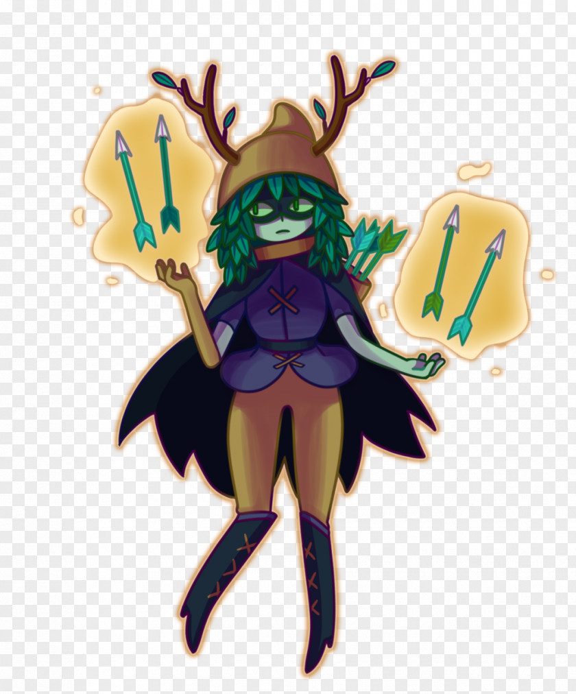 Wizard Huntress Fan Art Character PNG