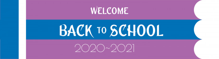 Back To School Banner PNG