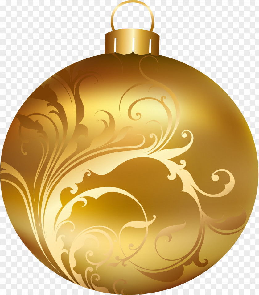 Ball Christmas Ornament New Year Tree PNG