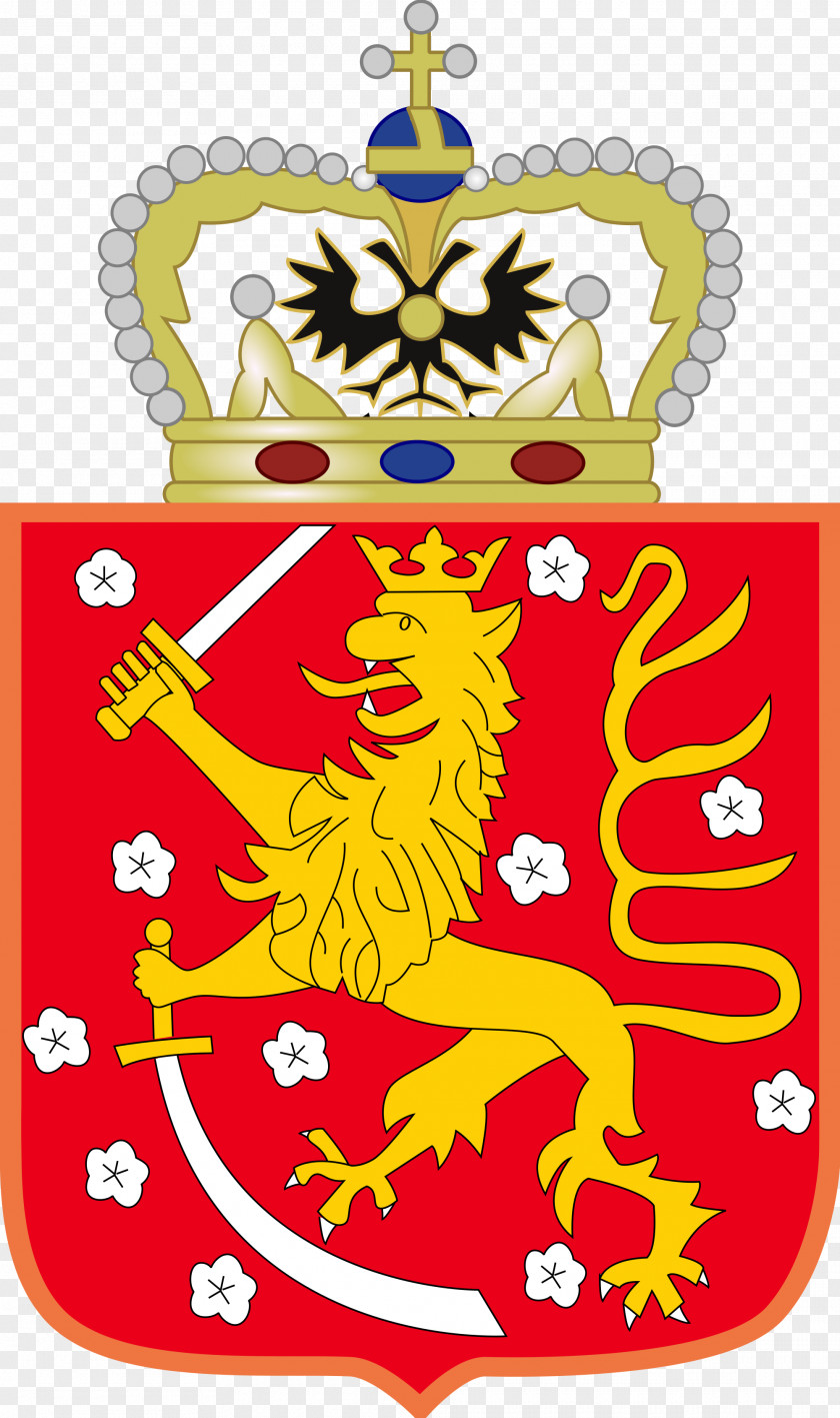 FINLAND Grand Duchy Of Finland Finnish War Coat Arms PNG