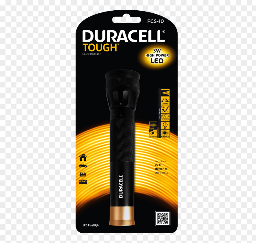 Light Flashlight Duracell Voyager Light-emitting Diode PNG