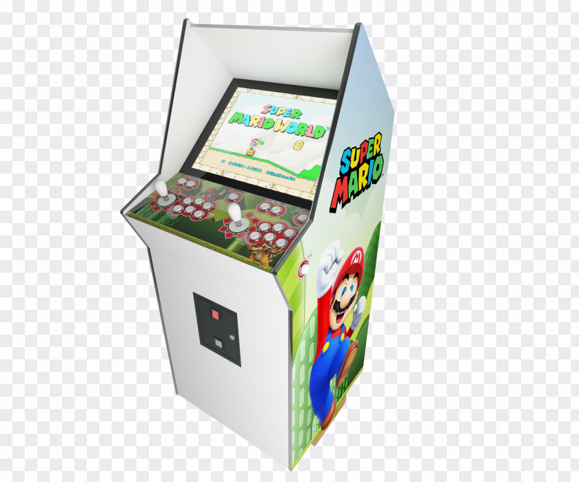 Menu Psd Arcade Game Anakine Cabinet PNG