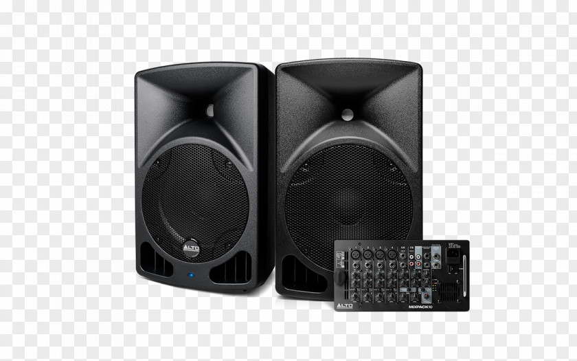 Public Address Systems Sound Reinforcement System Loudspeaker Audio Mixers Powered Speakers PNG